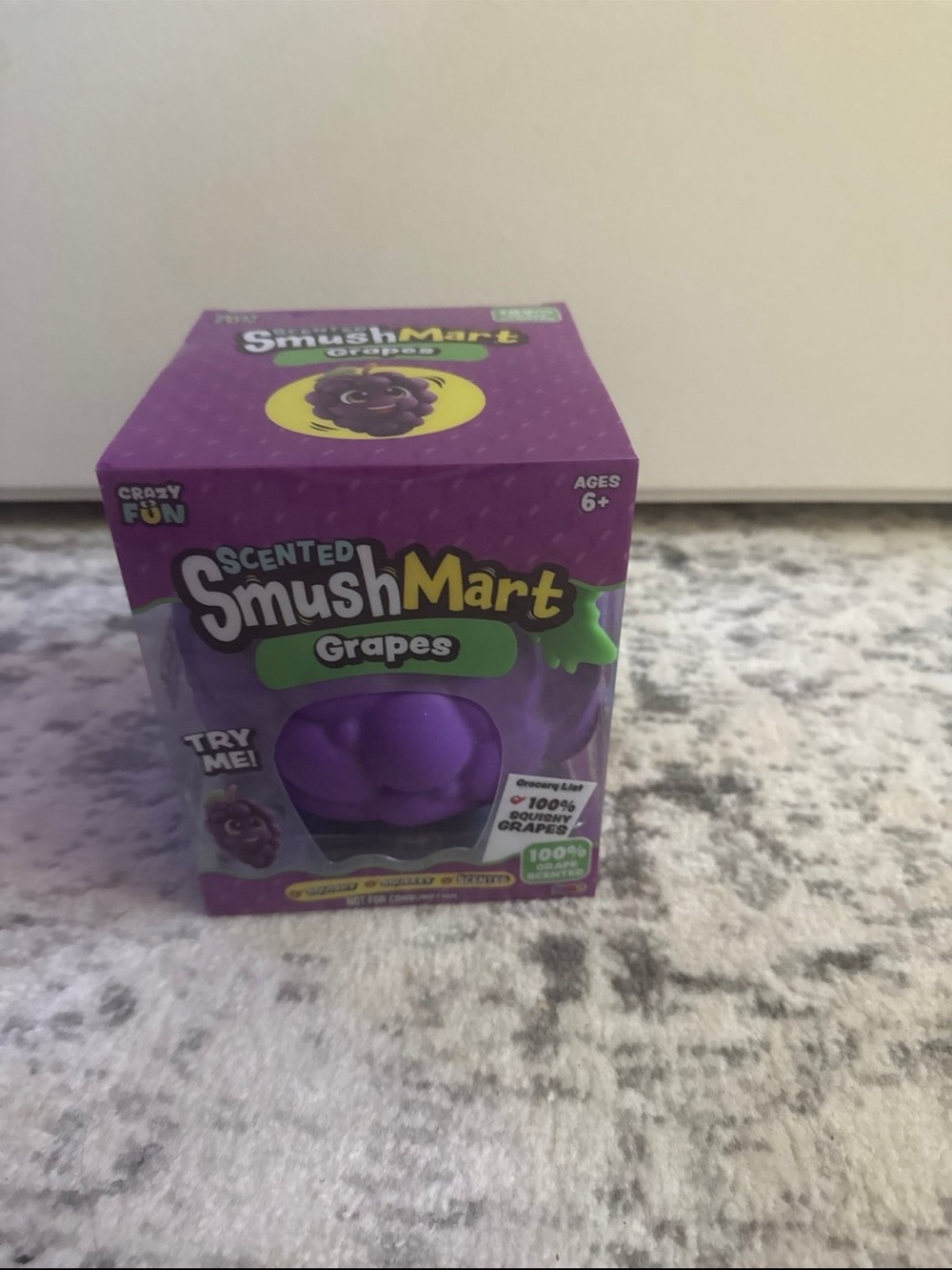 Scented Grapes Plush Toy - Purple